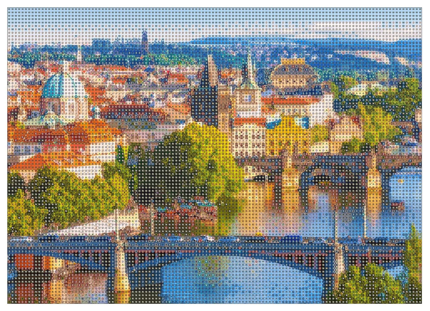 Diamant Painting 30x40cm - 5D Hütte Landschaft DIY Kunst Set