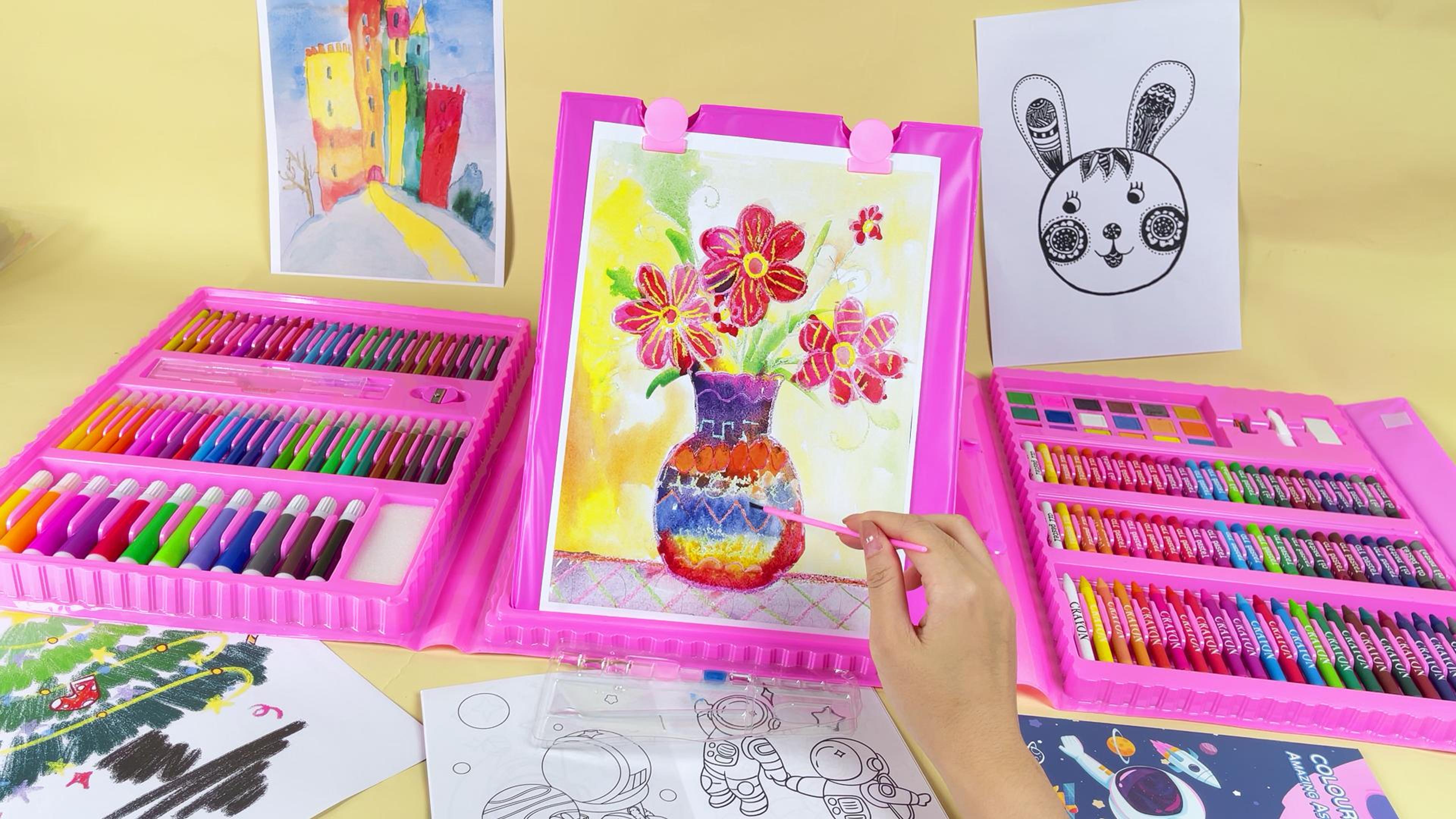 Amazon.com: Art Supplies 332 Piece Drawing Art Kit Gifts for Girls