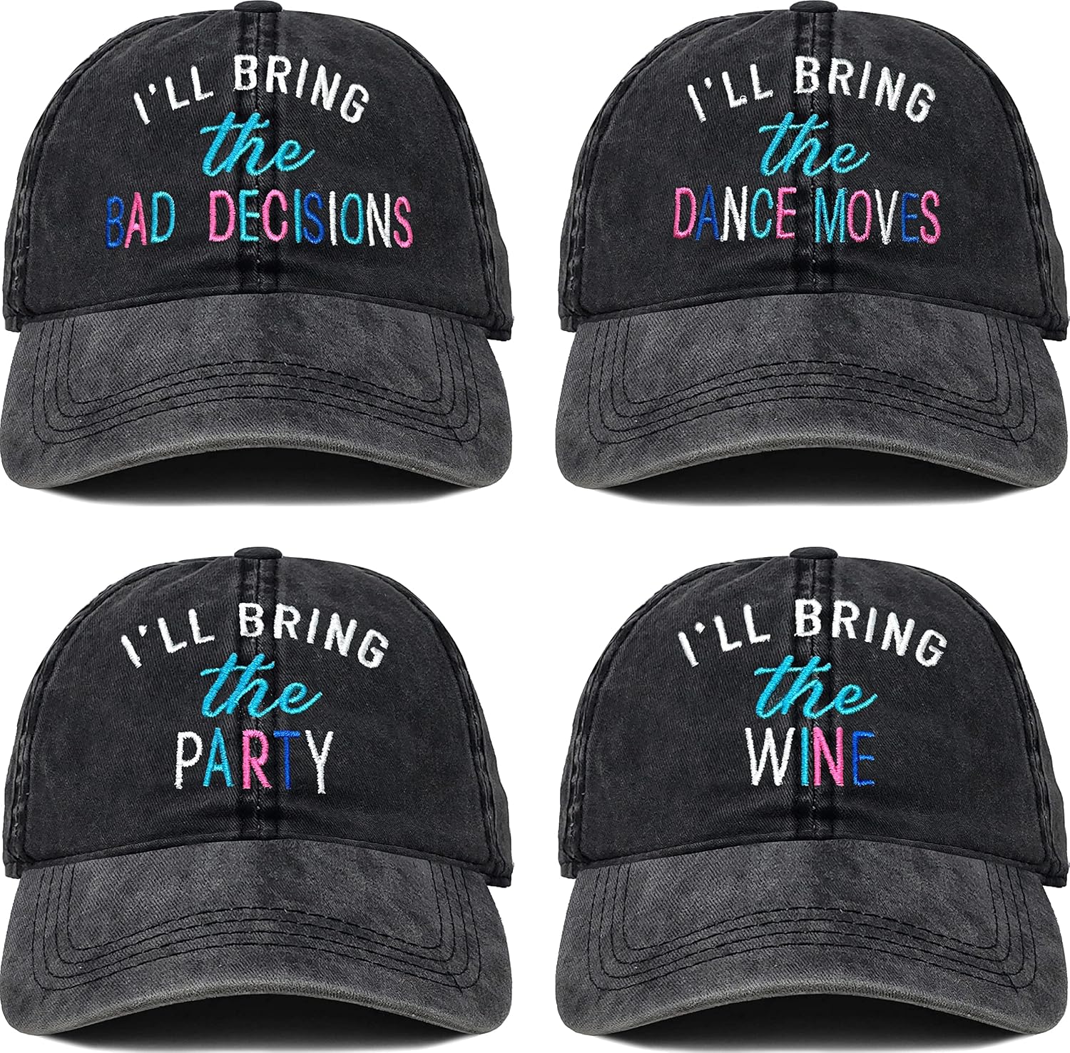 Funky Junque Women's Baseball Cap - Perfect for Bachelorette Party, Girls Trip & Night Out