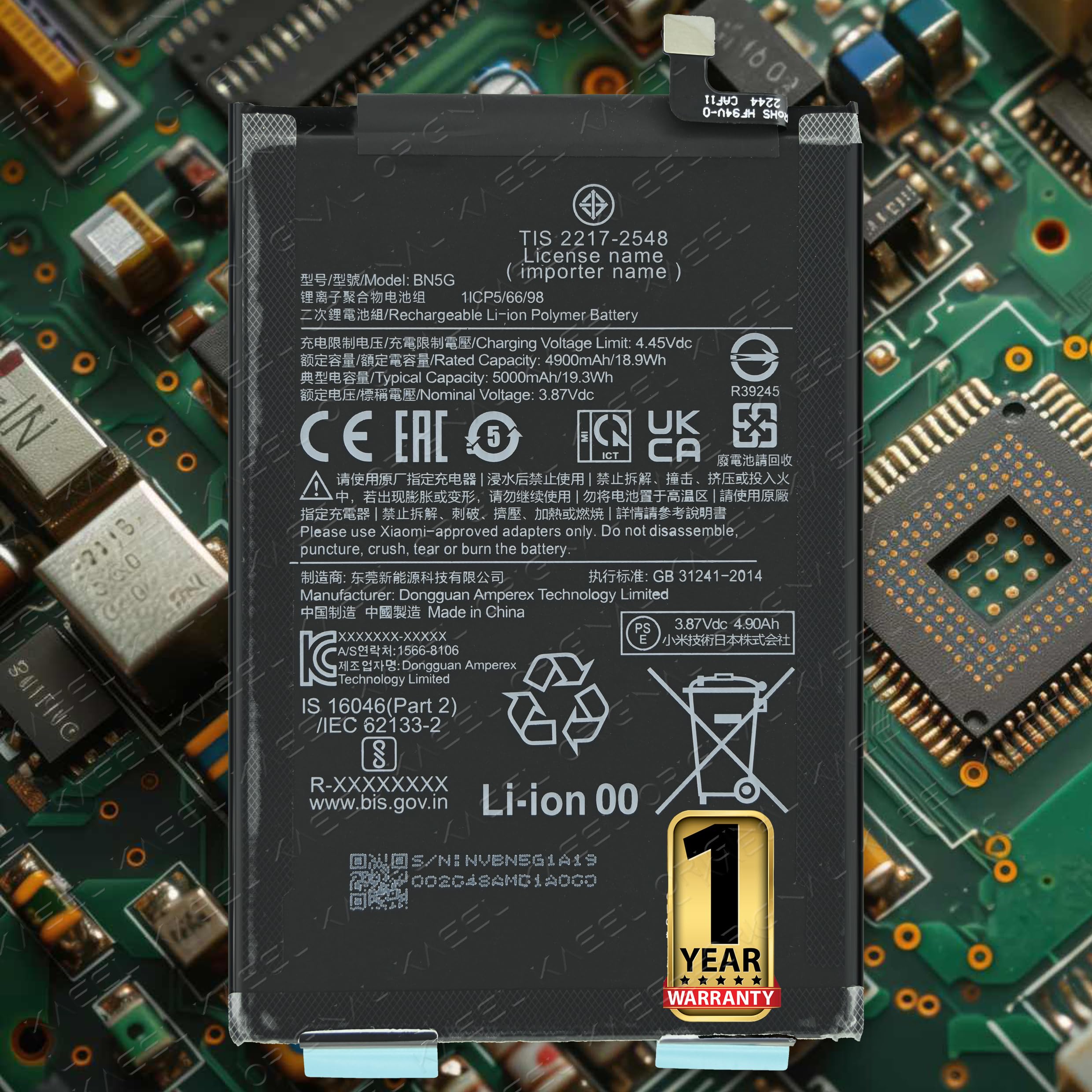 Original BN5G Replacement for Xiaomi Redmi 10C | Xiaomi Redmi 10A - with 1 Year Warranty* (Graphite Gray, 220233L2I)-image-33