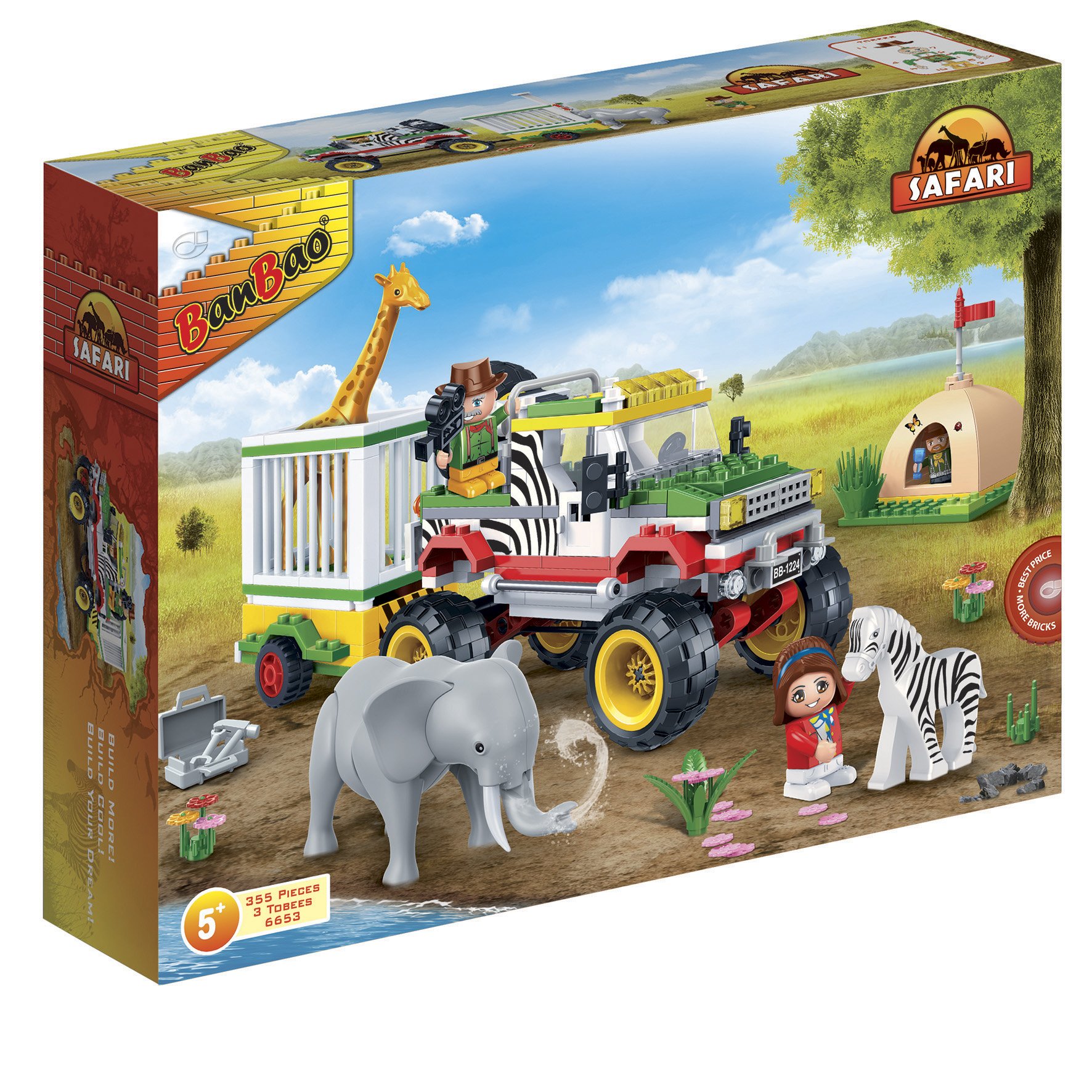 Banbao 6653 Construction Toy Multi Colour Desertcart Senegal
