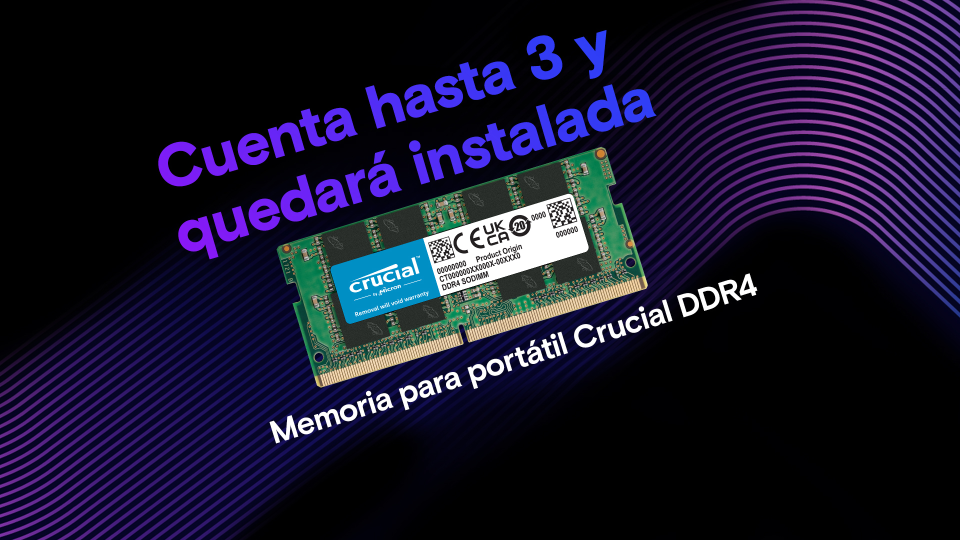 Crucial RAM DDR4 8GB 3200MHz SODIMM CL22, Memoria para Ordenador