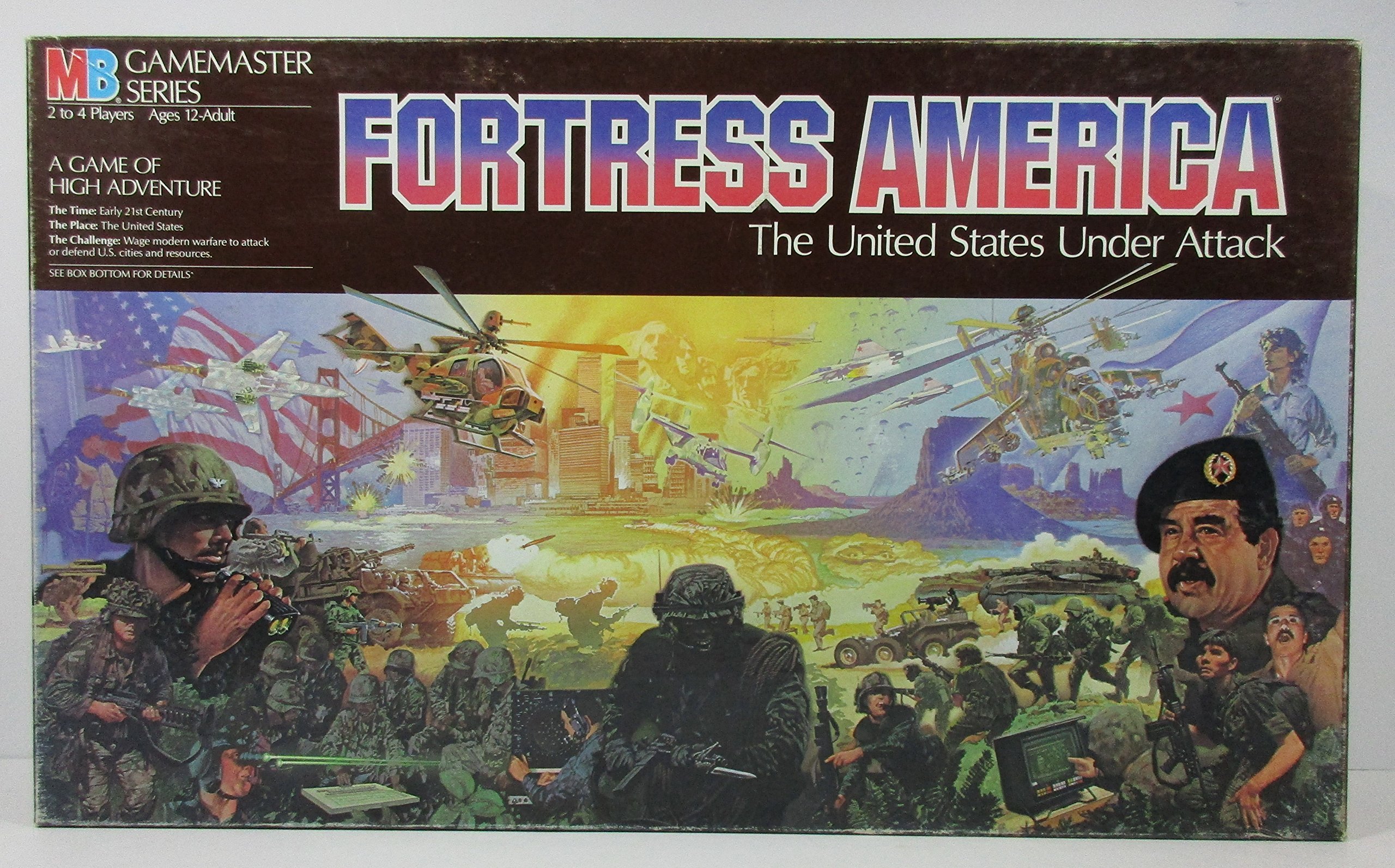 Fortress America - The United States Under Attack: A Board Game of High Adventure