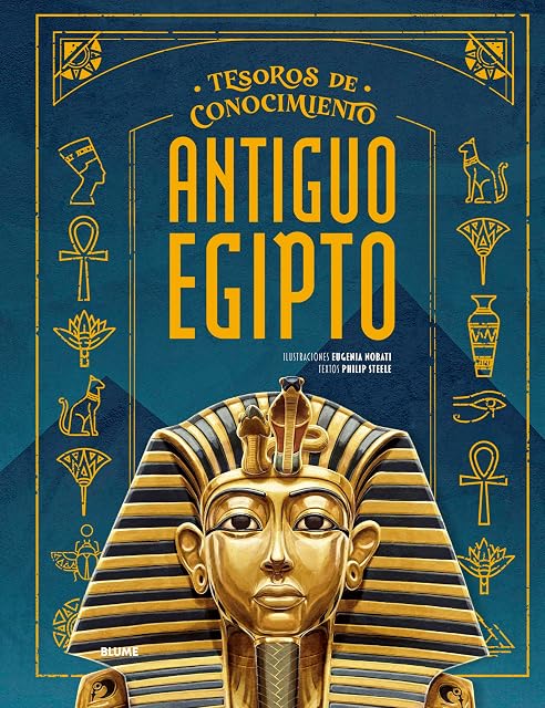 Portada de Tesoros conocimiento. Antiguo Egipto