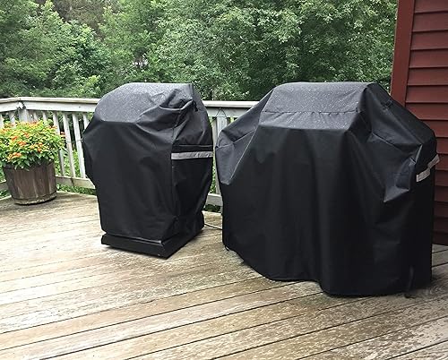 Miniatura 6 de Grisun Funda para parrilla de 55 pulgadas, cubierta de parrilla de gas para Nexgrill, Expert Grill, Weber, Charbroil, Dyna-Glo, Monument y más,