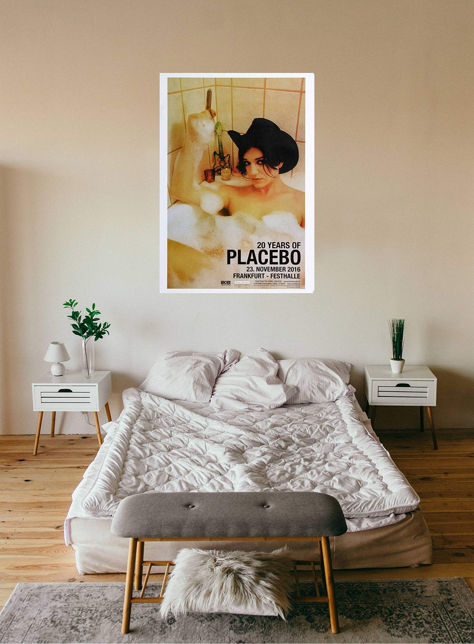 Placebo - A Pleace to Dream 4, 2016 » Konzertplakat/Premium Poster | Live Konzert Veranstaltung | DIN A1 «