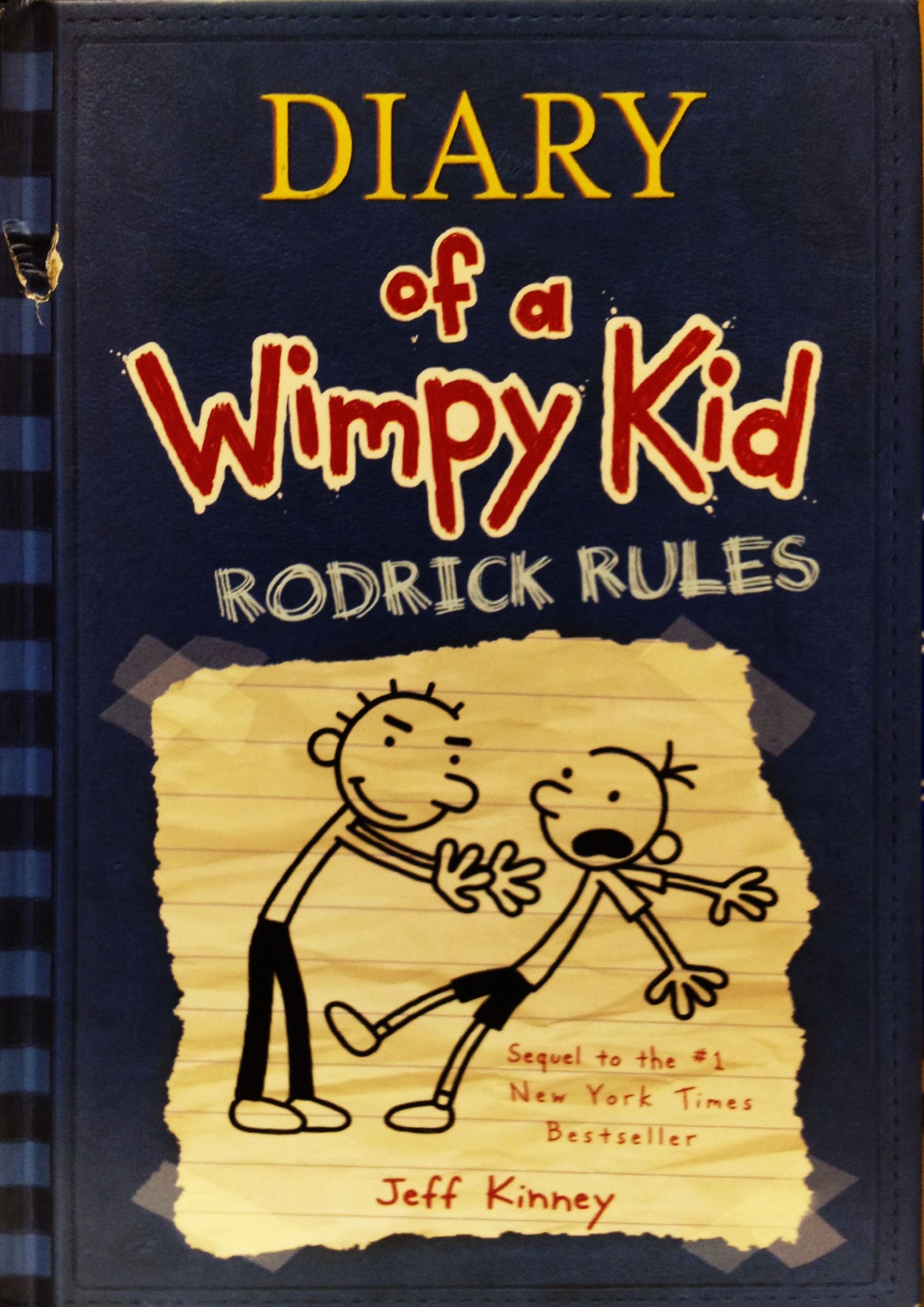 Diary of a Wimpy Kid # 2 - Rodrick Rules Hardcover – 1 February 2008