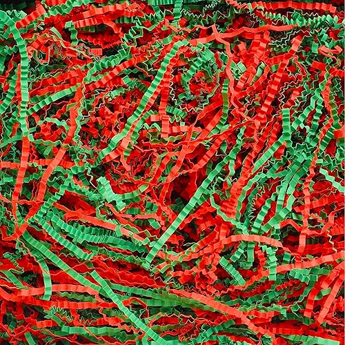 Uptotop Suministro de 4 onzas de papel de corte arrugado para envolver regalos, cesta de relleno, cumpleaños, boda, Navidad, Acción de Gracias, Día