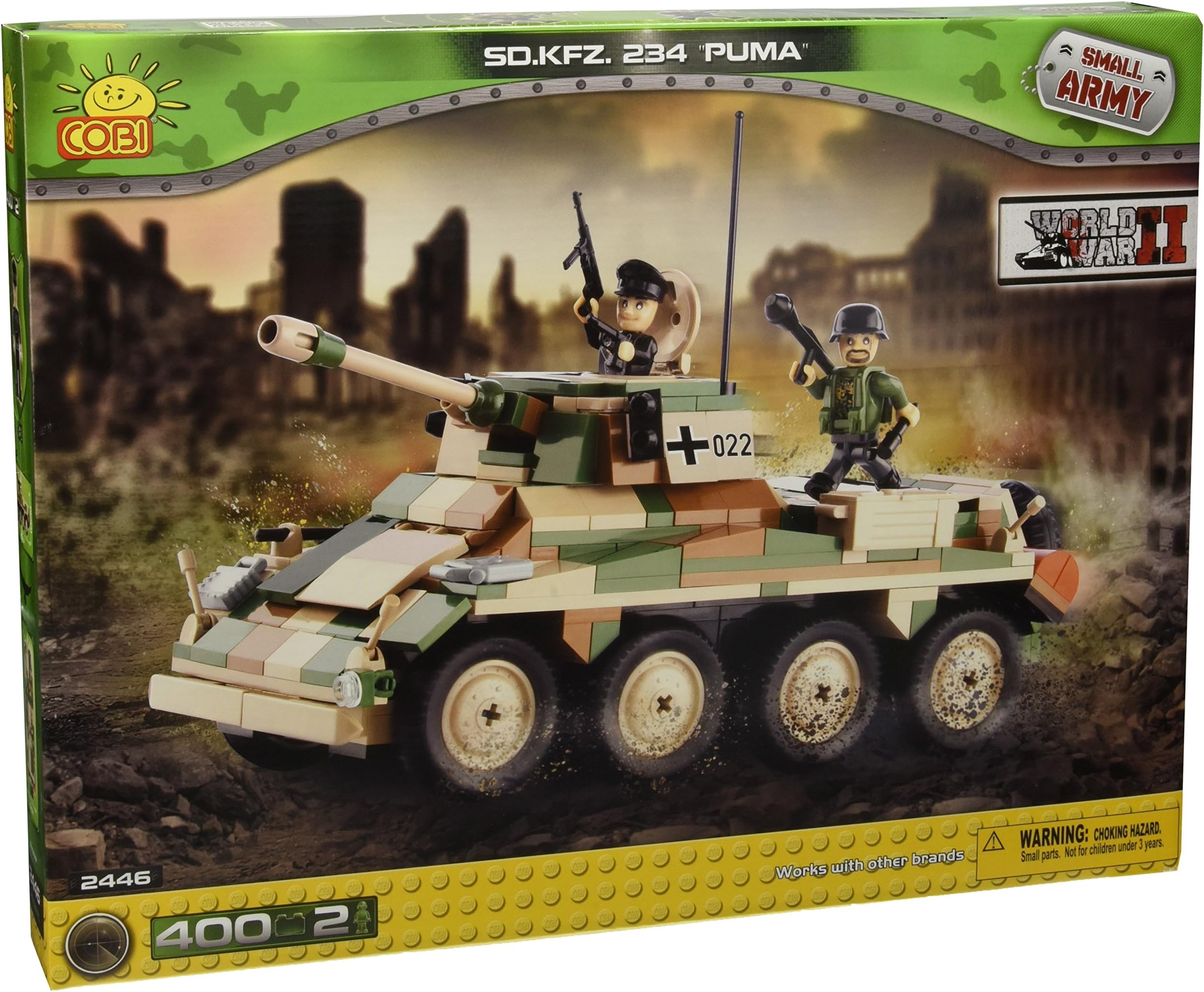 COBI Small Army SD.KFZ. 234 Puma