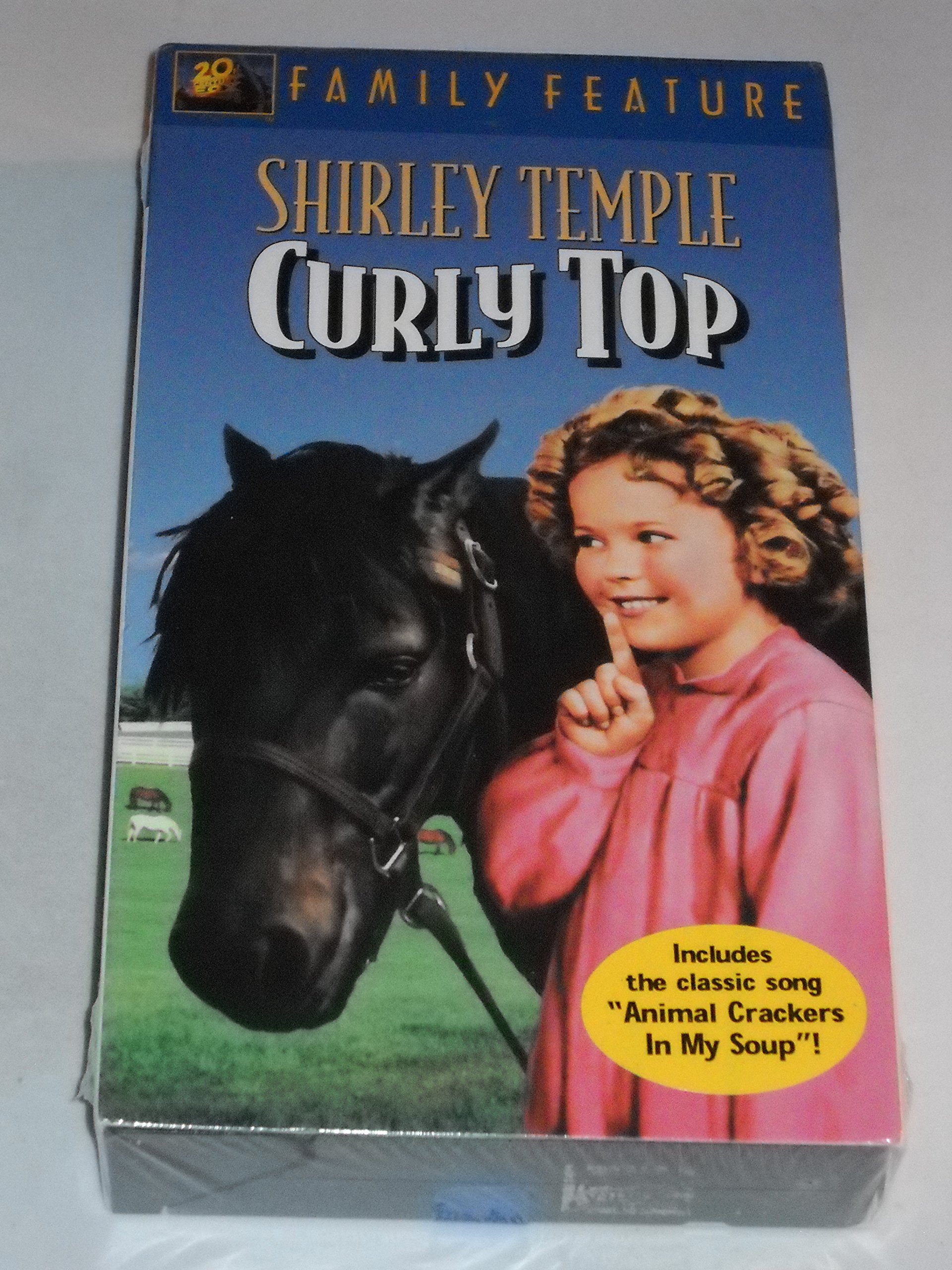 Curly Top VHS pelicula musical clasica norteamericana coleccionismo NTSC