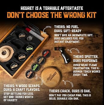 Affumicatore Elettrico Per Cocktail E Whisky - Set Con 6 Aromi Di Legno, Ricaricabile, Per Bevande E Cibi