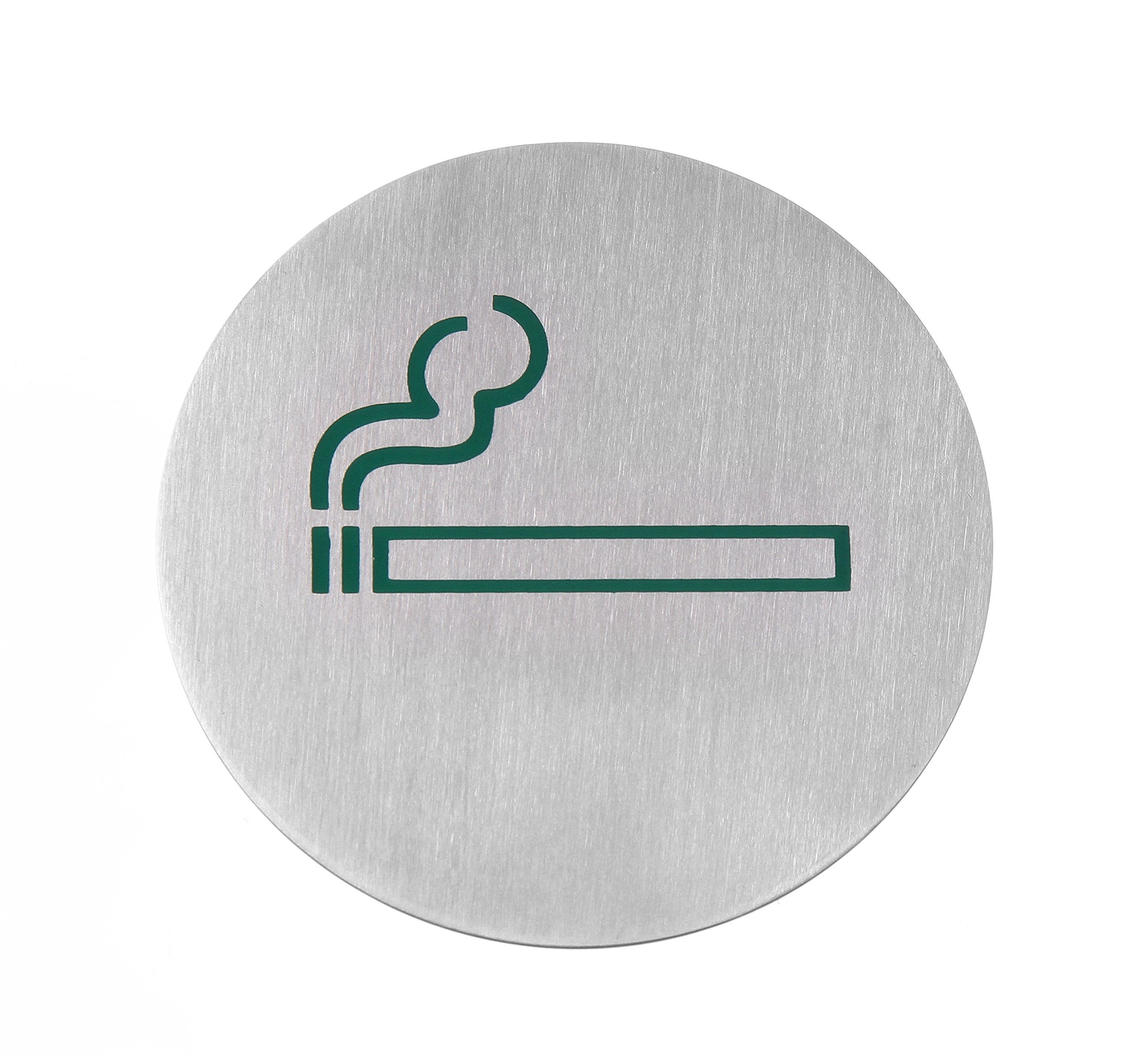 HENDI Placas para pared redondas - fumadores - ø75 mm