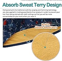 Vista 7 de GUOER Sombrero Bouffant Gorra Talla única Multicolor