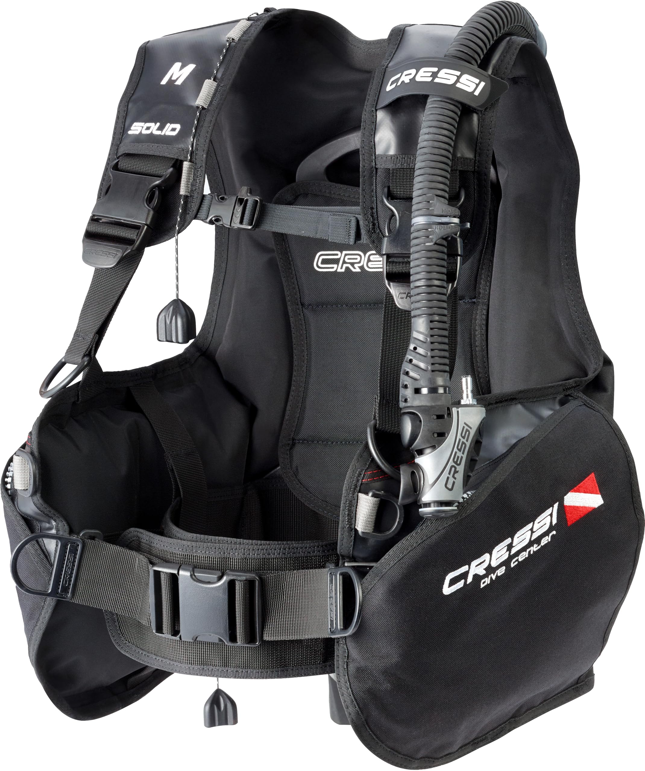 Cressi Solid Dive Center Edition Buoyancy Compensator - Black, Large