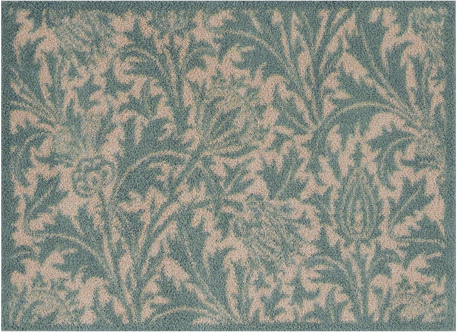 Turtle Mat Design Thistle Green 60x85cm, inside and outside, washable, 60 x 85 cm (Rectangular)