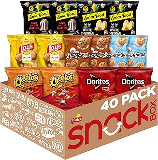 Frito-Lay Ultimate Snacktime Mix with Grandma's and Classic Snacks, 0.6 ounces , (Pack of 40) (Packaging May Vary)