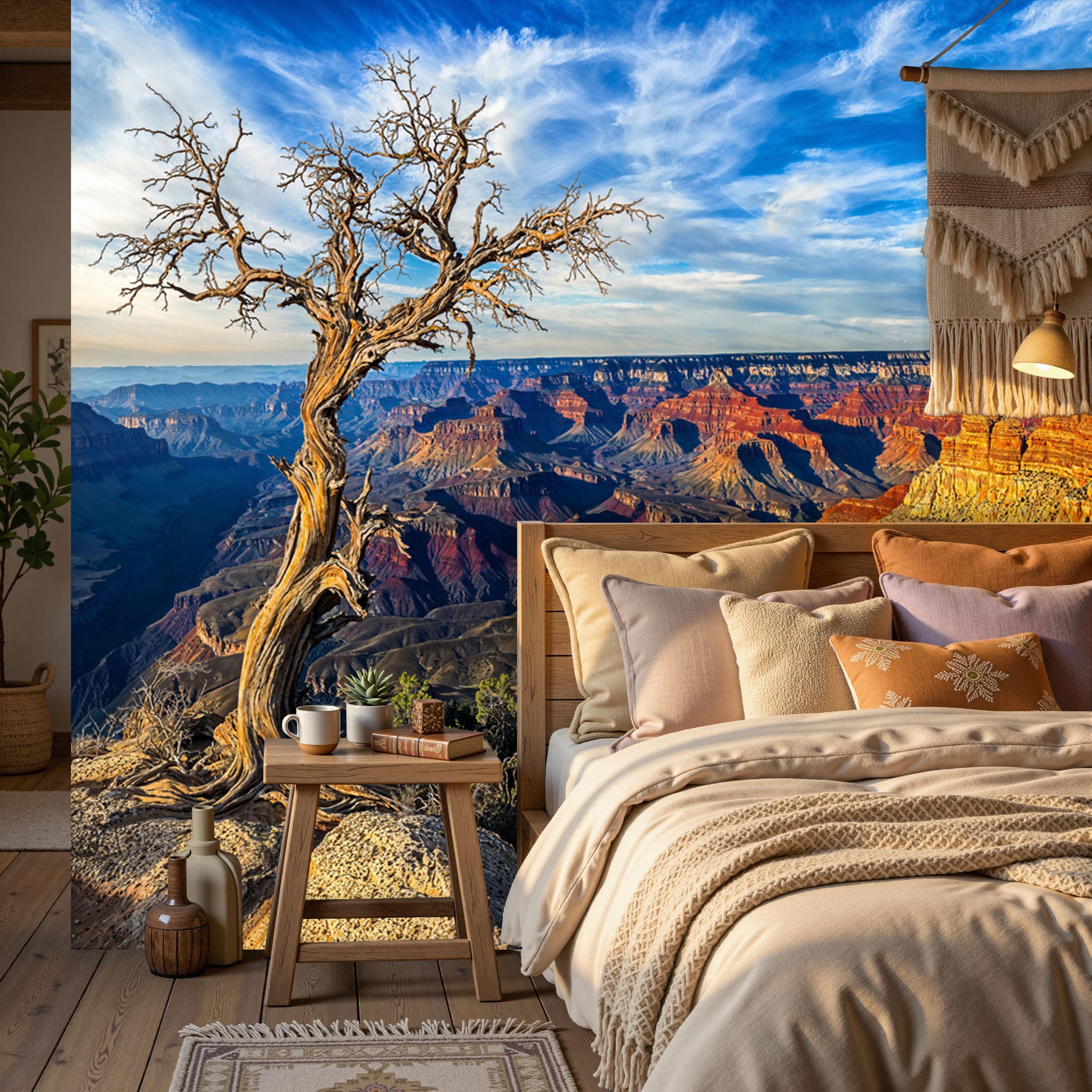 Papier Peint Magnifique Paysage Naturel 3D Décoration Murale Haut de Gamme