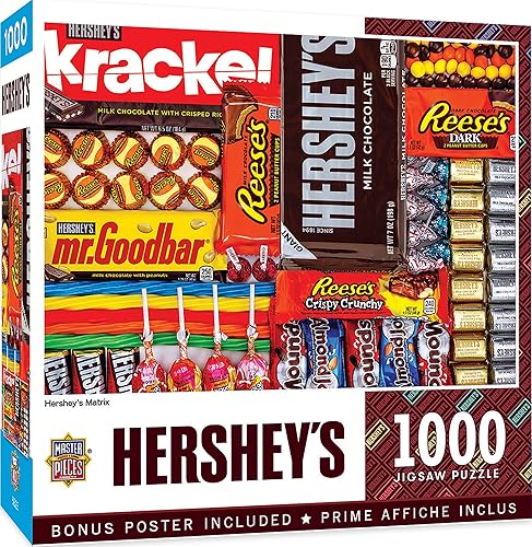 Miniatura 10 de MasterPieces Rompecabezas de 1000 piezas para adultos, familia o jóvenes, Hershey's Moments - 19.25 x 26.75 pulgadas