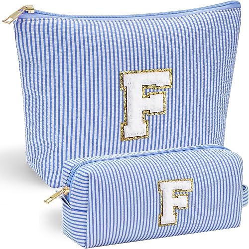 Miniatura 117 de YOOLIFE Regalos del Día de la Madre para Mujeres Bolsa de Maquillaje Inicial 2 Bolsa de Cosméticos Bolsa de Maquillaje de Viaje Regalos