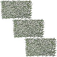 Vista 21 de Windscreen4less 2 piezas de hojas de hiedra artificiales expandibles para valla de privacidad para exteriores, interiores, patio, balcón