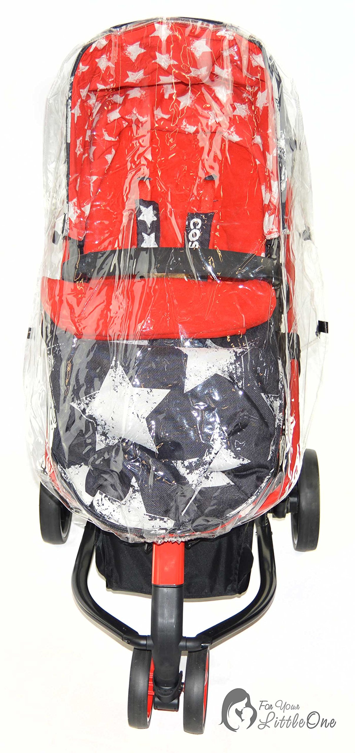 Raincover Compatible with TFK Buggster, Clear - Image 3