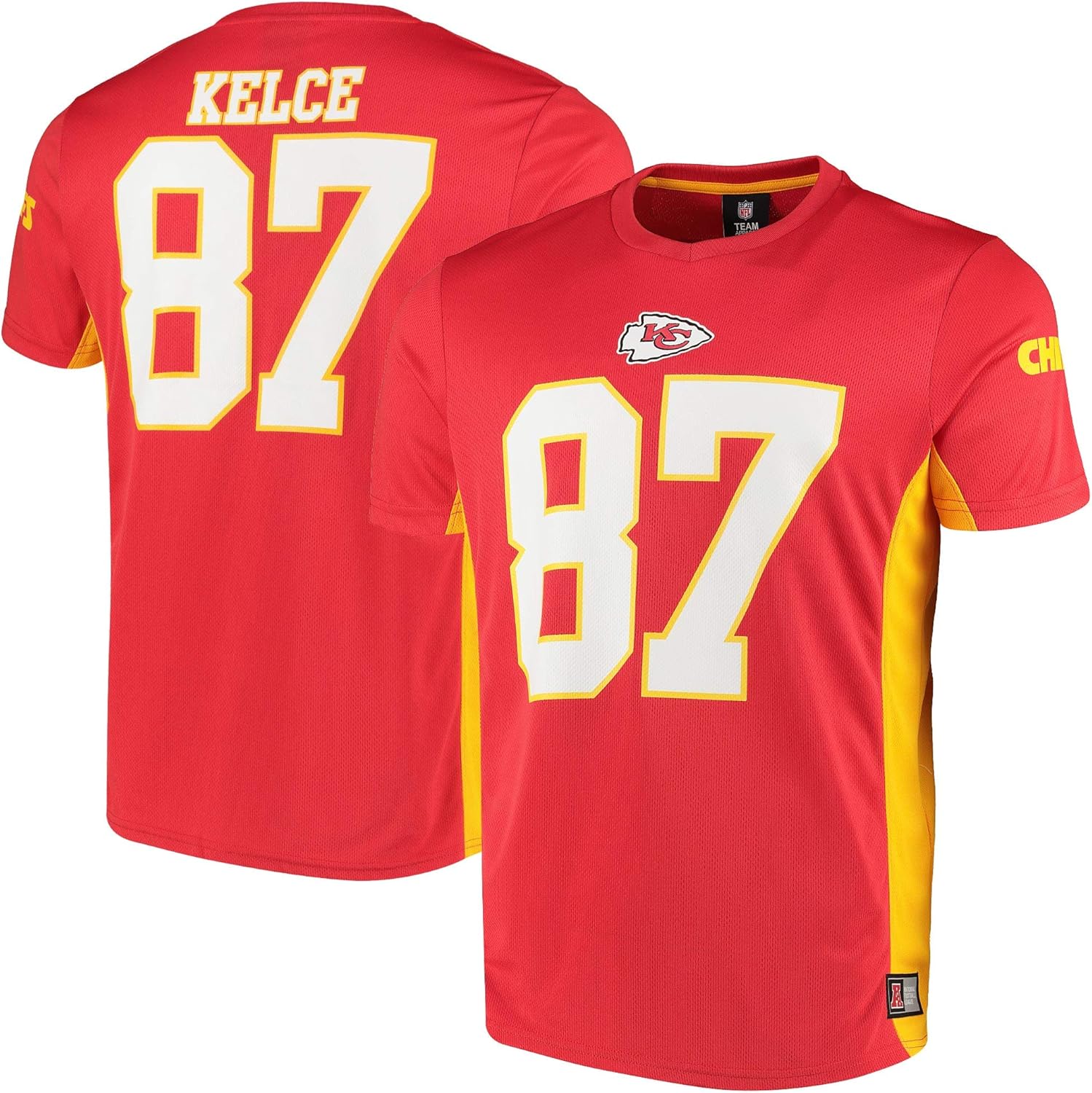 Fanatics NFL Kansas City Chiefs Travis Kelce 87 Polymesh Name Number
