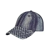 MG Unisex Diamond Plate Washed Cap-6889A