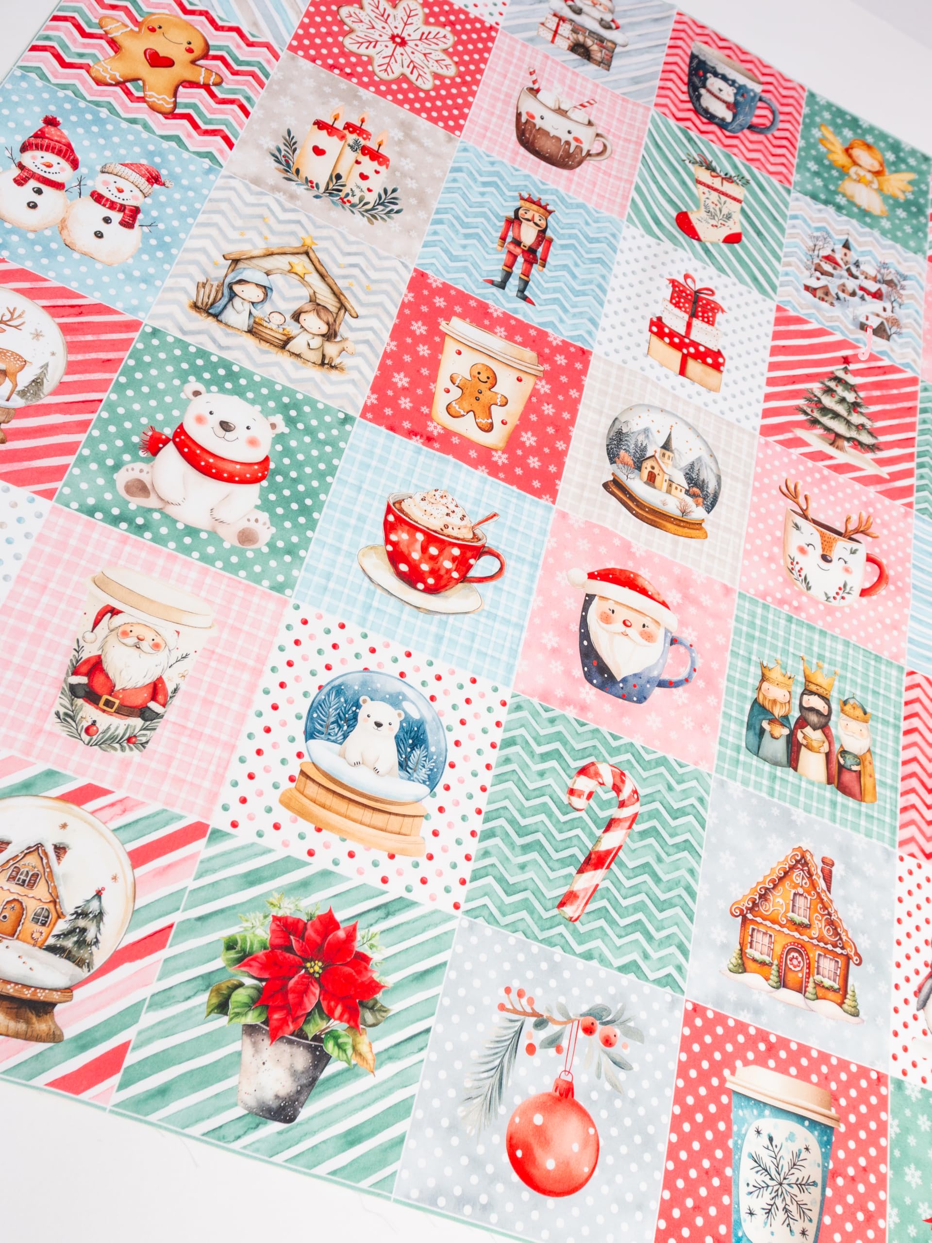 3dRose New Age Neo-Pagan Pseudo-Celtic Knotwork - Quilt Squares (qs-385249-3)