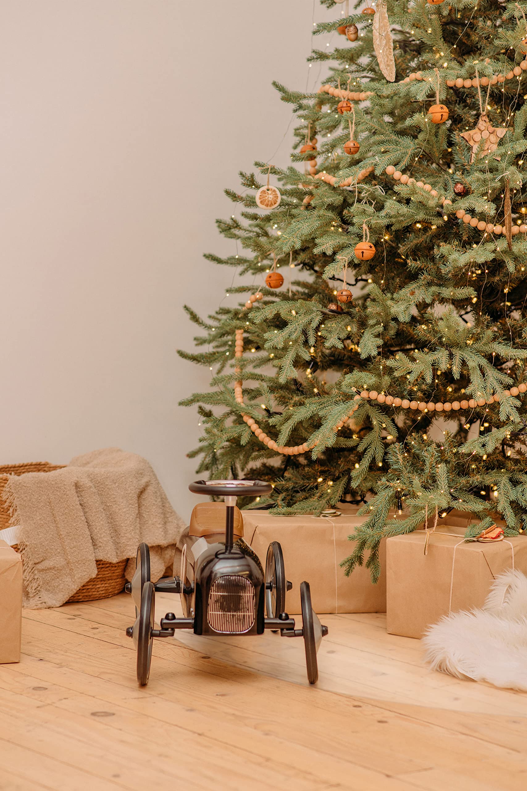 TEXMAXX® Weihnachtsbaumunterlage - Weihnachtsbaumdecke - Christbaumunterlage - Tannenbaumunterlage - PVC Folie 2 mm dick mit abgeschrägter Kante - transparente Unterlage - (120 cm Rund)