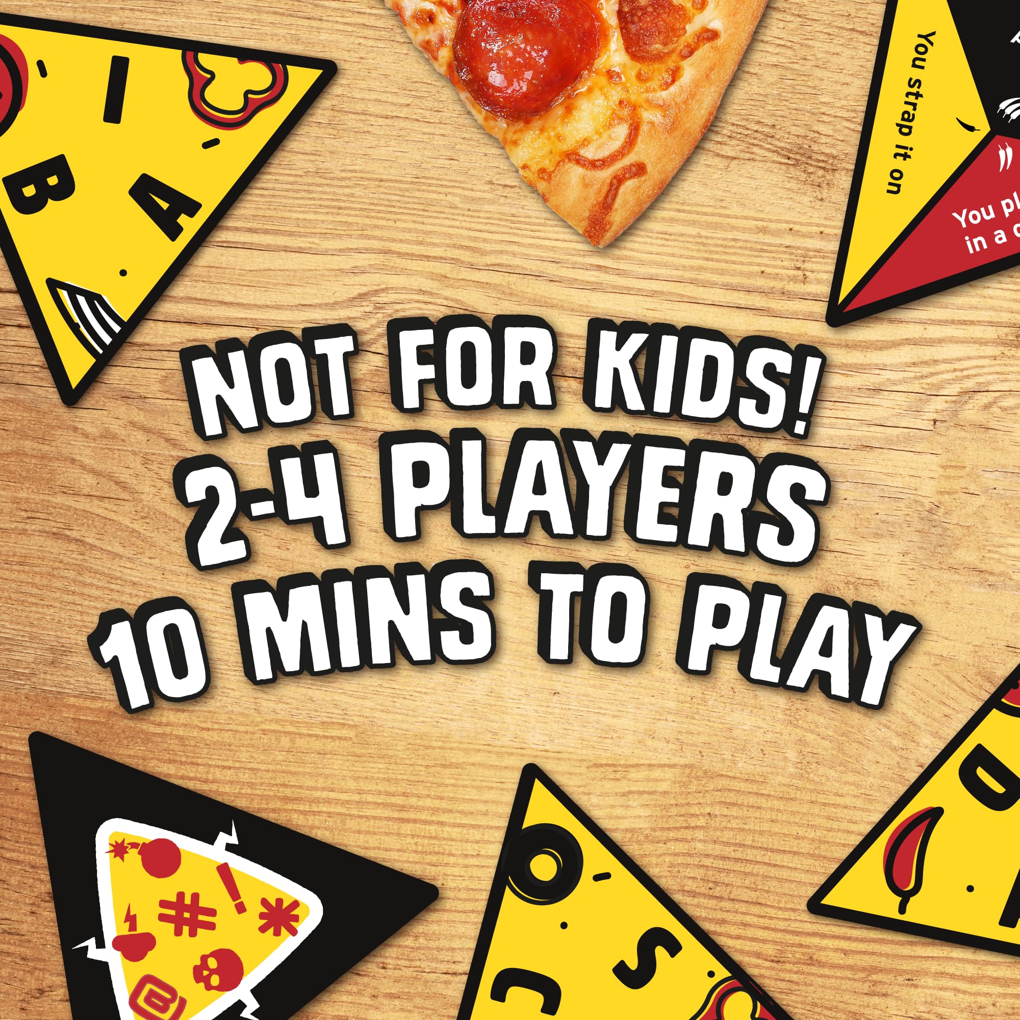 Big Potato P for Pizza Xxxtra Hot - Spicy Word Party Game for Adults & Friends, Red - Image 2