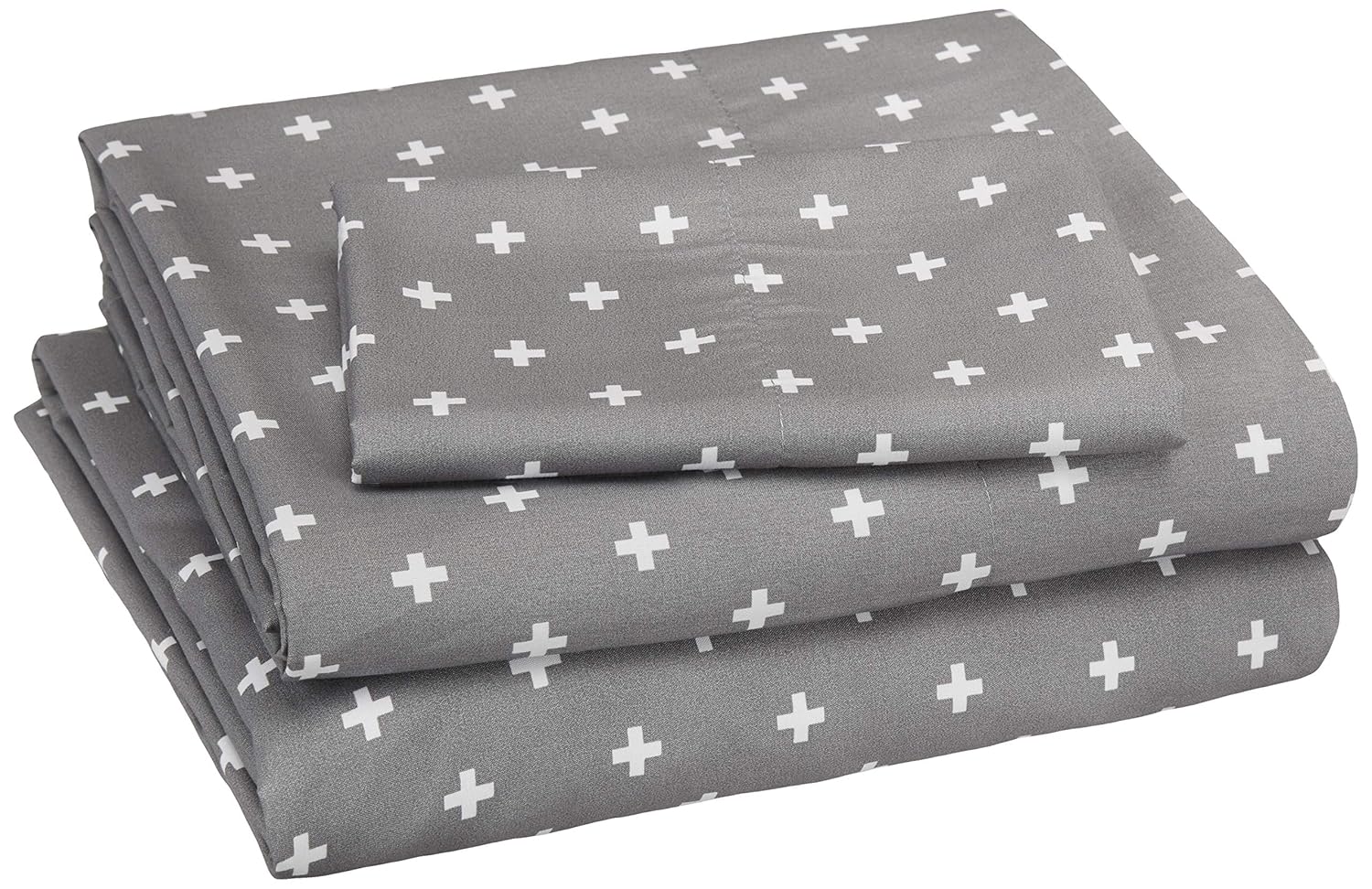 AmazonBasics College Dorm Microfiber Sheet Set with Elastic Pockets