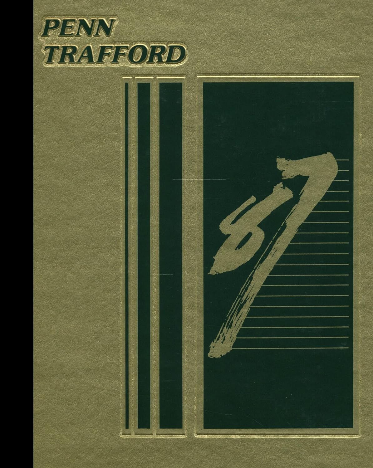 (Black & White Reprint) 1987 Yearbook PennTrafford High School