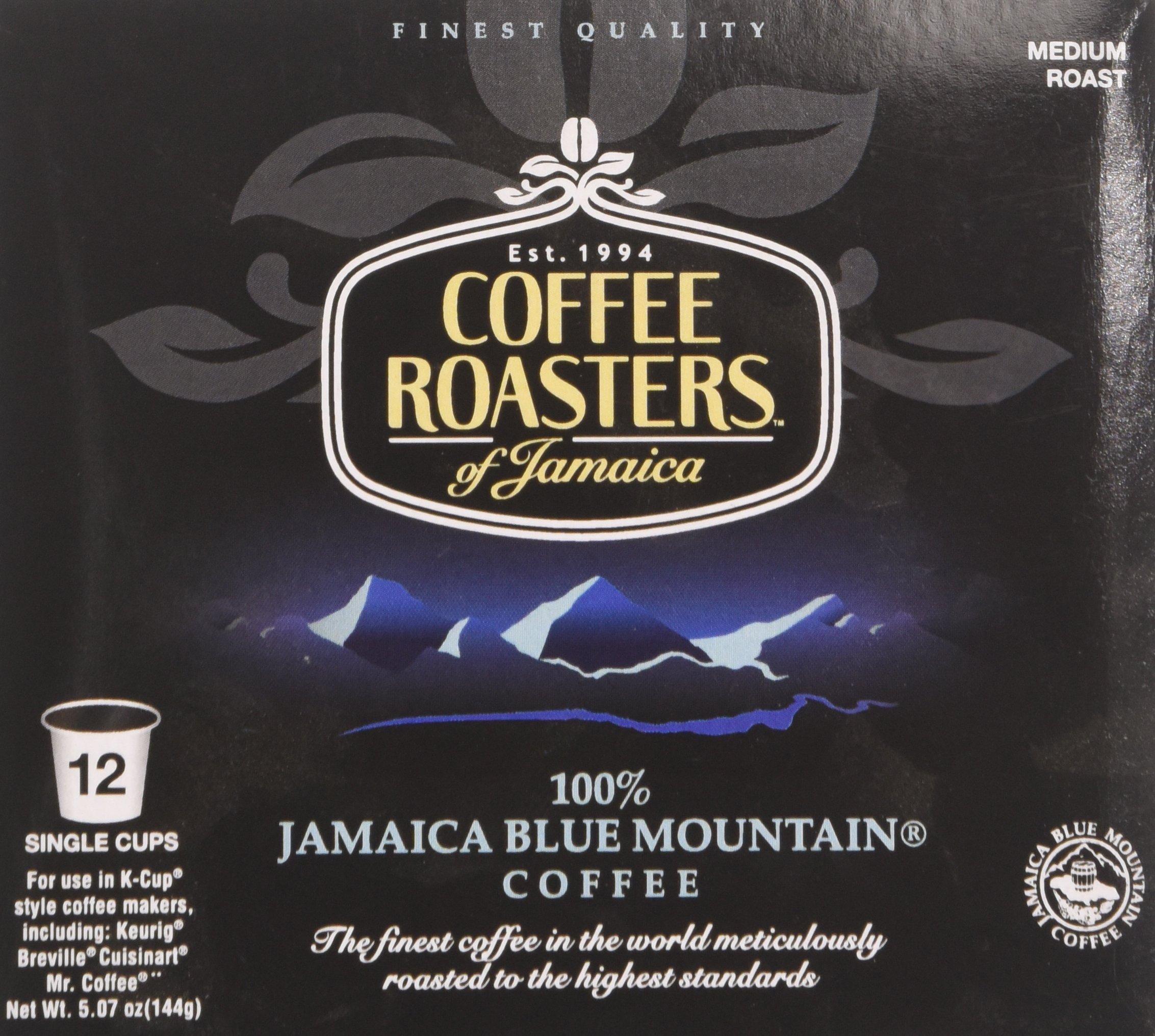 Amazon.com: 100% Jamaica Blue Mountain Coffee Single Serve Cups for Keurig K -cup : Grocery & Gourmet Food