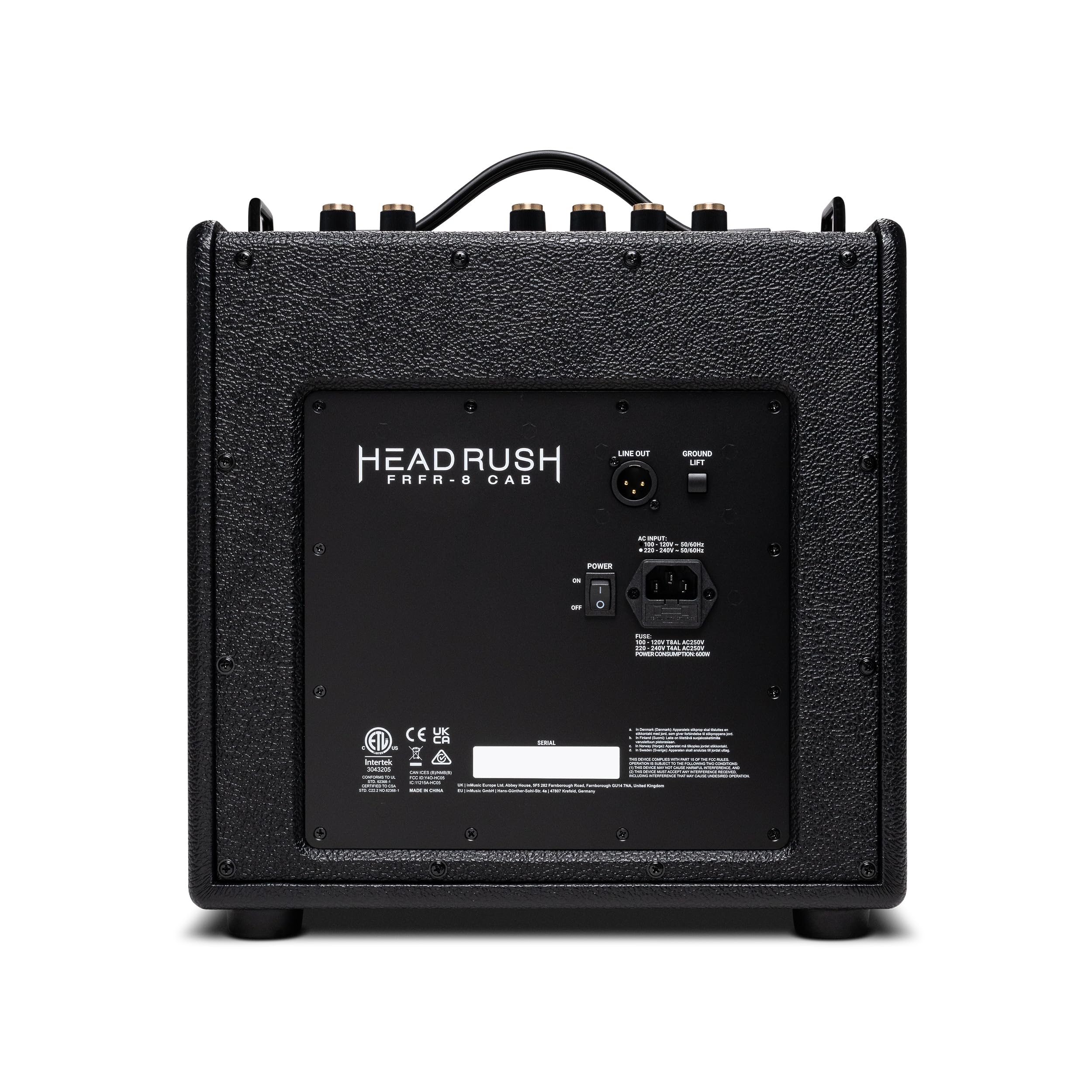 HeadRush FRFR-8 CAB, Kolumna gitarowa 480W 8 cali