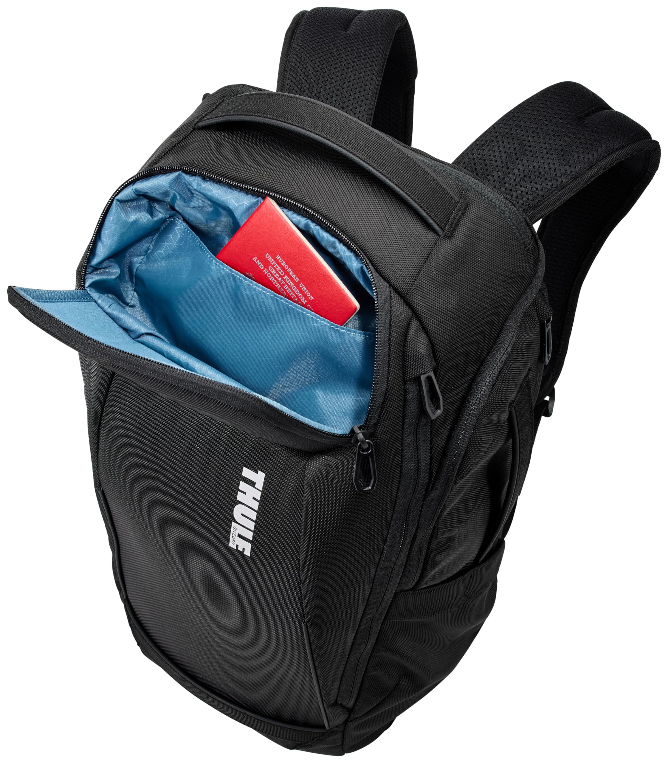 Thule Accent - Zaino per computer portatile, con scomparto rigido, adatto per MacBook, tessuto riciclato, tasche nascoste e laterali