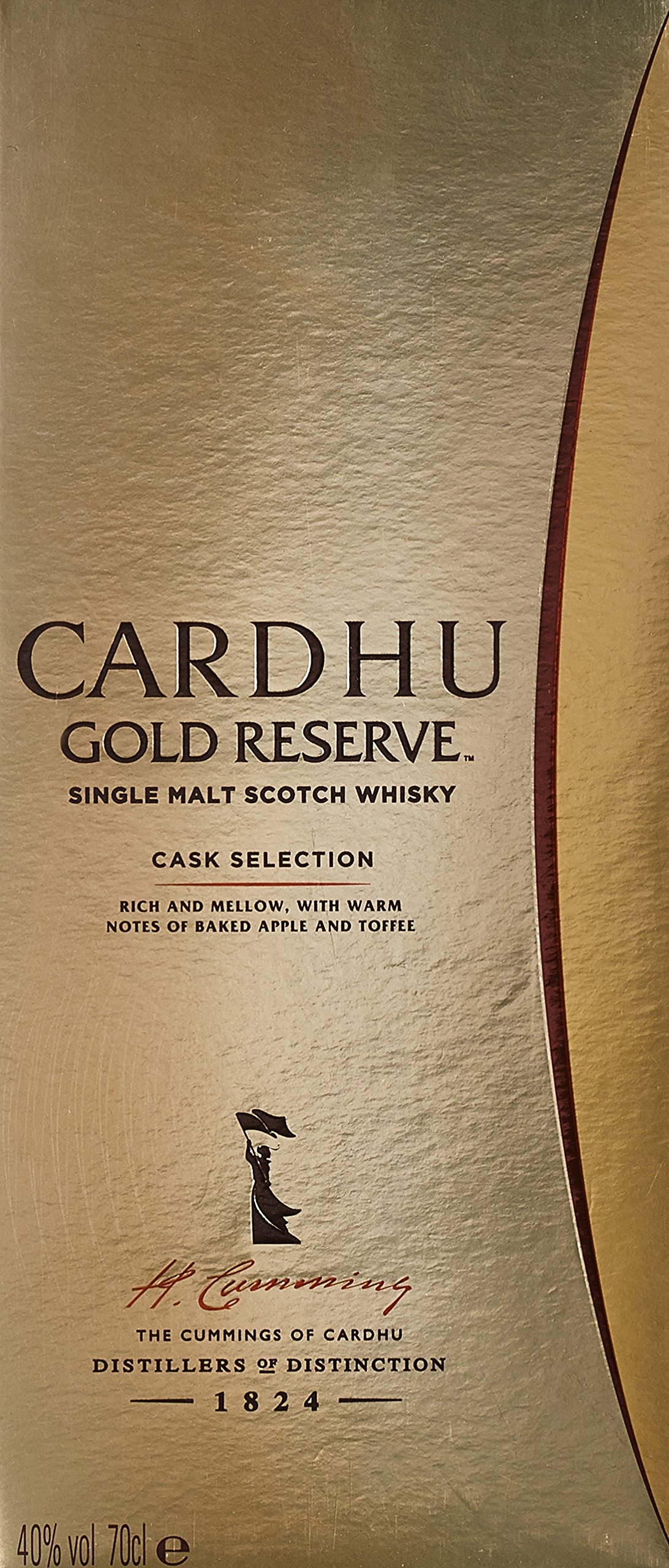 Cardhu Gold Reserve Whisky Escocés - 700 ml