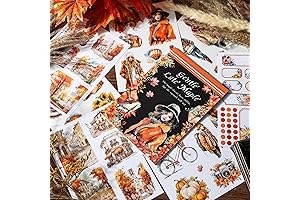 Tim Holtz Scrapbook Stickers Book - Enchanting Assortment