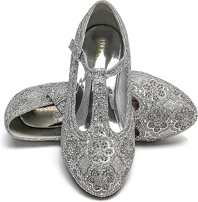 ELSA & ANNA® Meisjes Prinses Sneeuw Koningin Wedged Party Schoenen Sandalen SIL24 (29 EU
