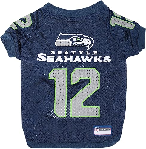 Camiseta raglán para mascotas de Seattle Seahawks #13