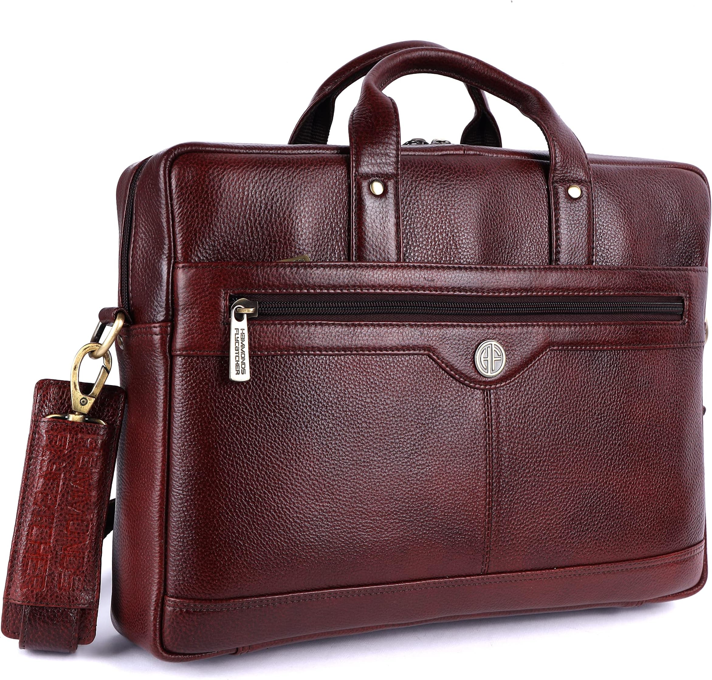 HAMMONDS FLYCATCHER Genuine Leather Office Bag for Men - Stylish ...