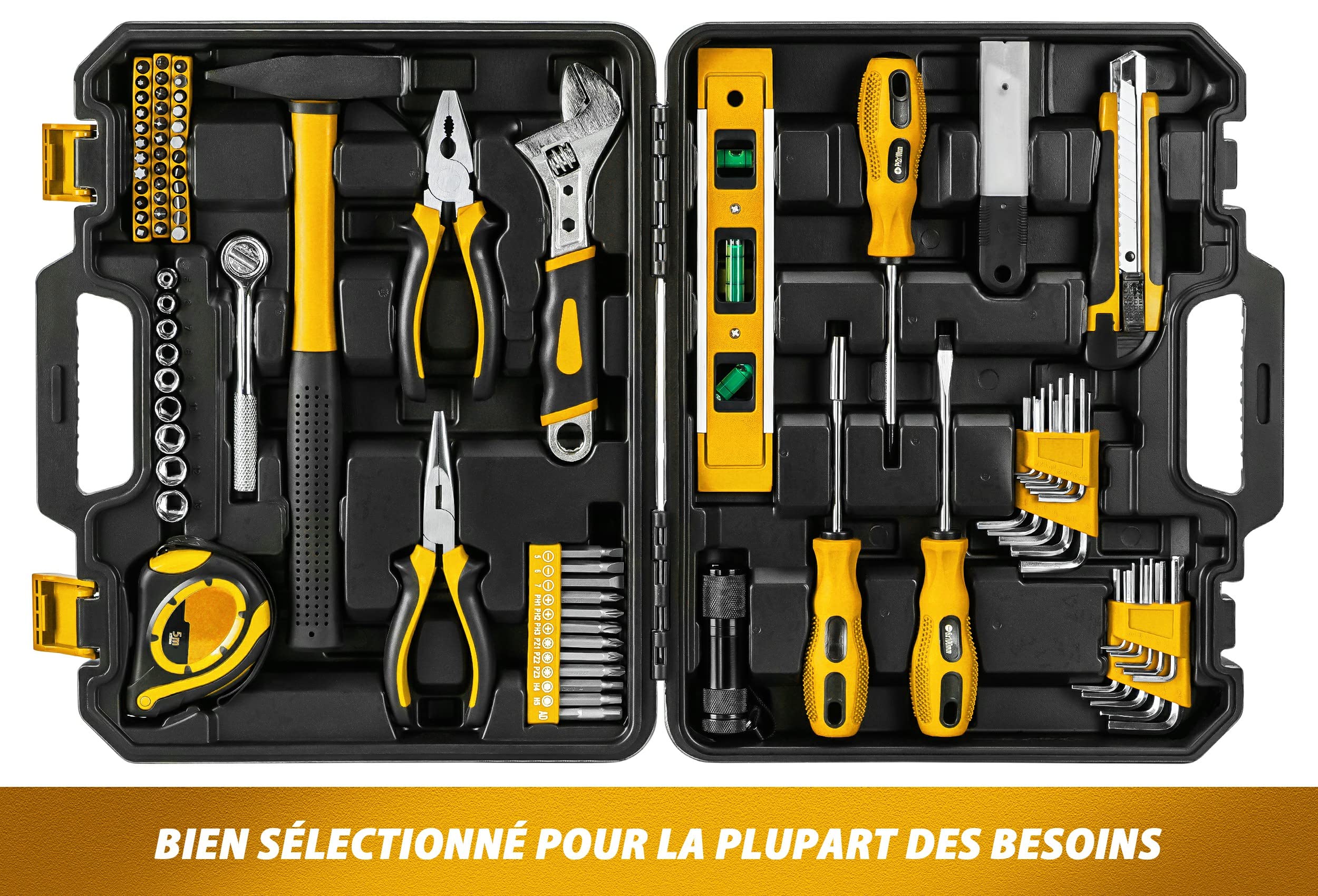Caisse à Outils Complète 102 Pièces – Mallette Multifonctions X Creator – Neuve
