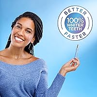 Vista 7 de Crest Kit de gel blanqueador de dientes sin enjuague con luz LED aceleradora, 0.63 onzas + aplicador integrado + dos bolígrafos blanqueadores