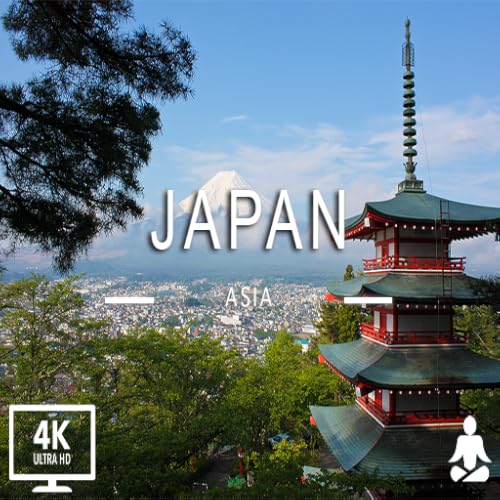 VOANDO SOBRE O JAPÃO - Música Relaxante Junto com Belos Vídeos da Natureza - AMBIENTE PACÍFICO