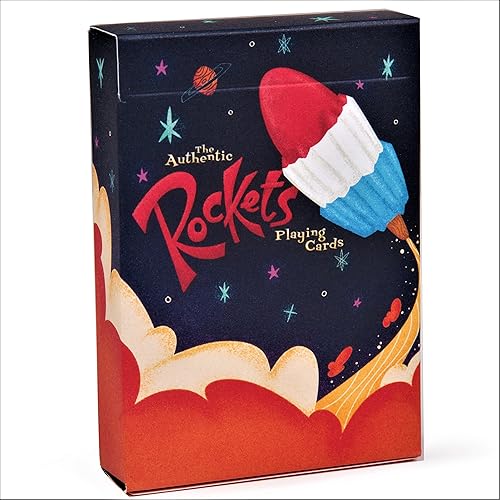 Miniatura 2 de Ellusionist Rockets Playing Cards - Añade una explosión de nostalgia a tus juegos de cartas y trucos