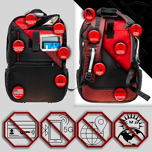 Miniatura 3 de Xtreme Sight Line  Mochila Faraday de transporte xecutivo para portátiles, tabletas y otros dispositivos electrónicos de tamaño medio  Seguridad de