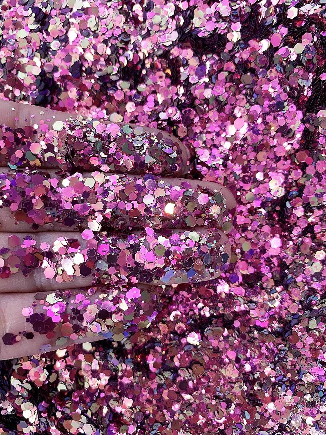 Color Shift - Chunky Cosmetic Glitter ✮ Festival Rave Beauty Makeup Face Body Nail ✮ (Dark Blue/Aqua) : Beauty & Personal Care