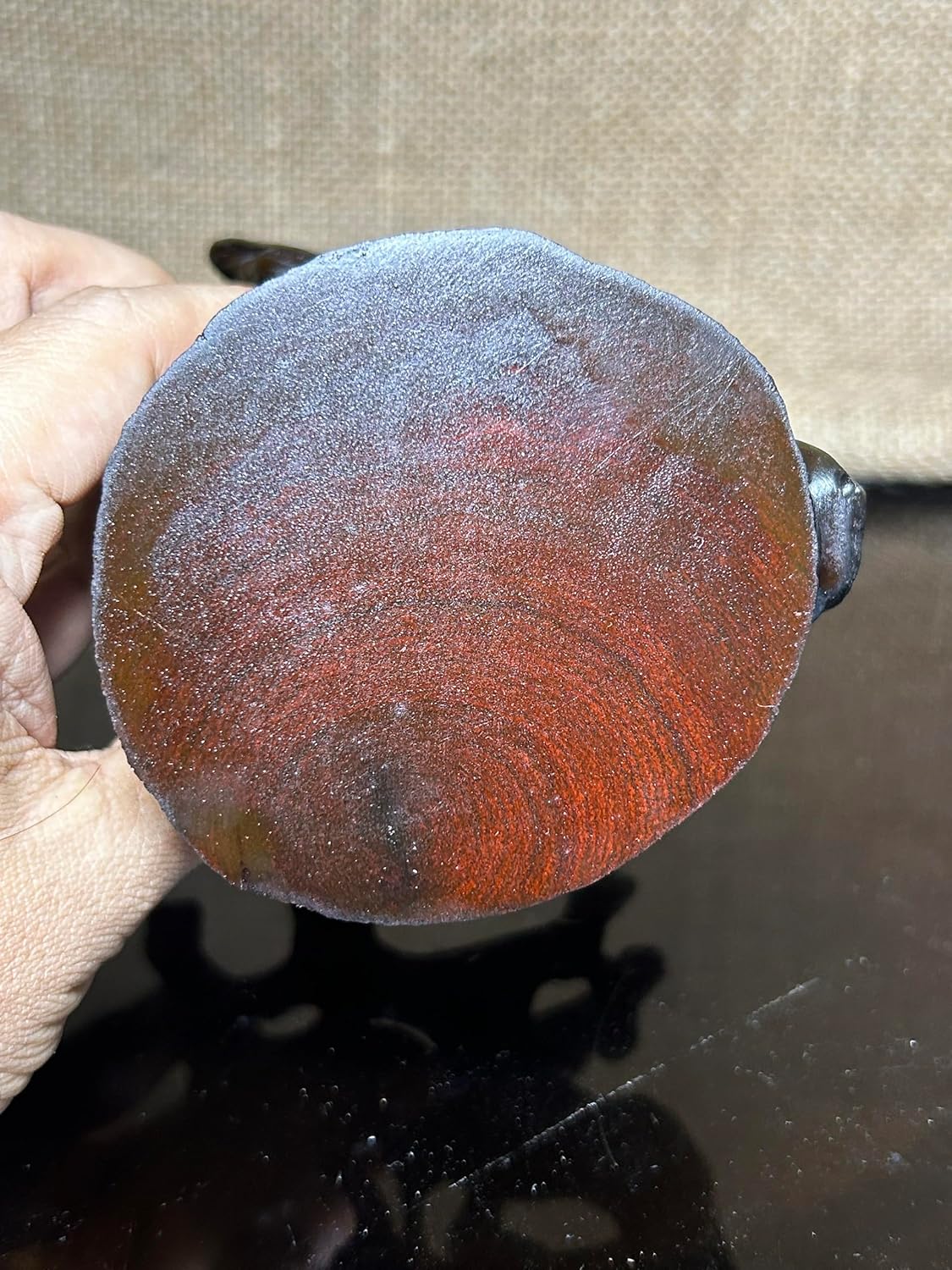 wood display stand, handmade, root stand, home decor