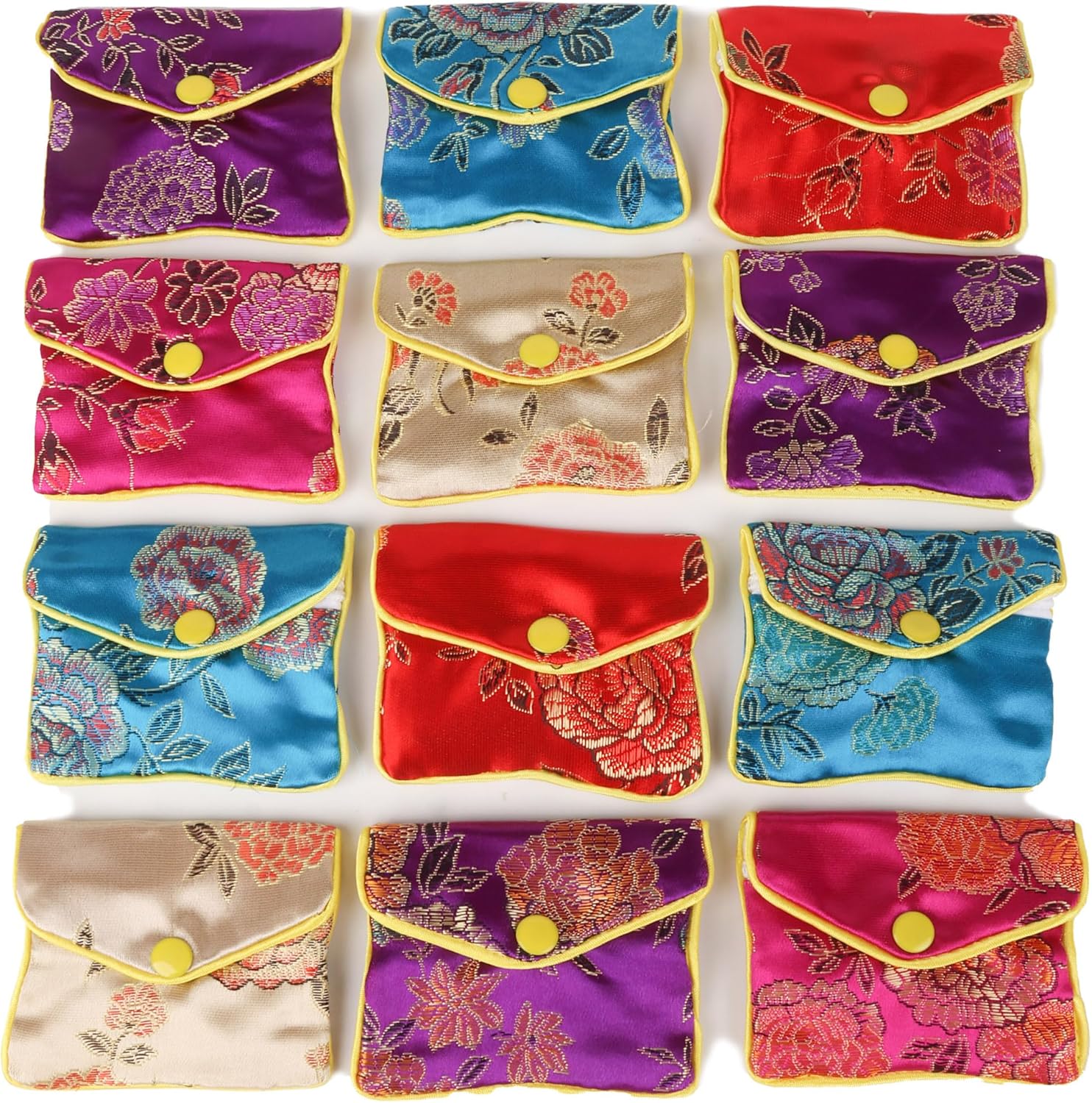OceeK Travel Jewelry Case,Jewelry Silk Purse Pouch...