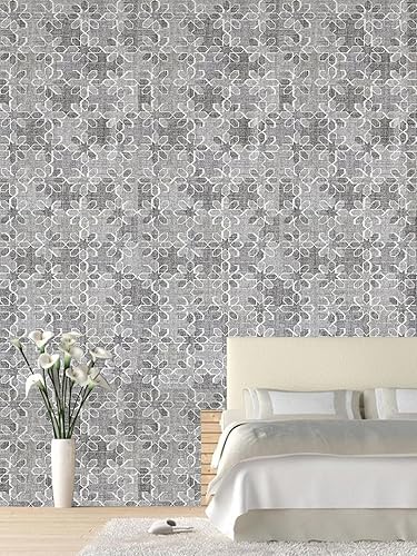 Miniatura 5 de Nuwallpaper - Papel tapiz para despegar y pegar, diseño floral moderno para baño, papel de contacto para muebles, rollos de vinilo, extraíble,