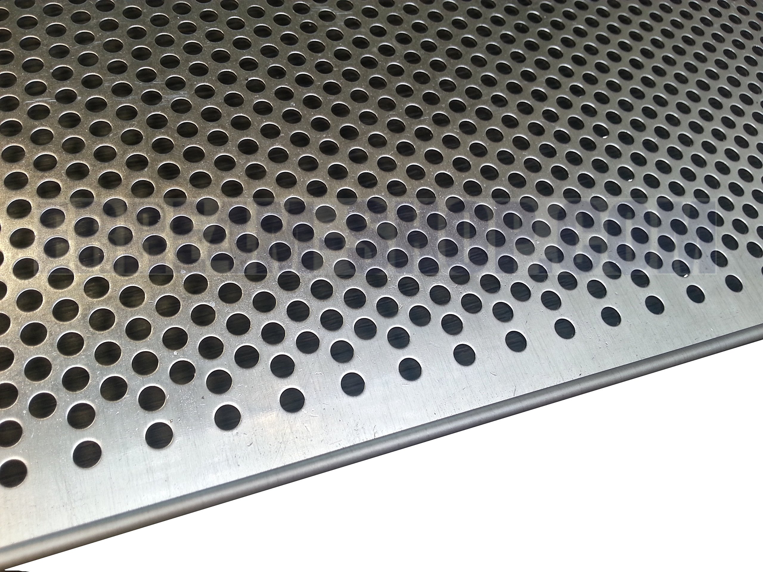 Bandeja de horno con orificios de 5 mm 60 x 40 x 2 (h) cm. de aluminio profesional